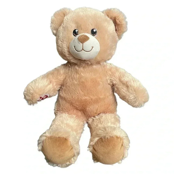 Builds-A-Bear BAB Brown Tan Plush Bear 17” Stuffed Animal Toy - Picture 1 of 6